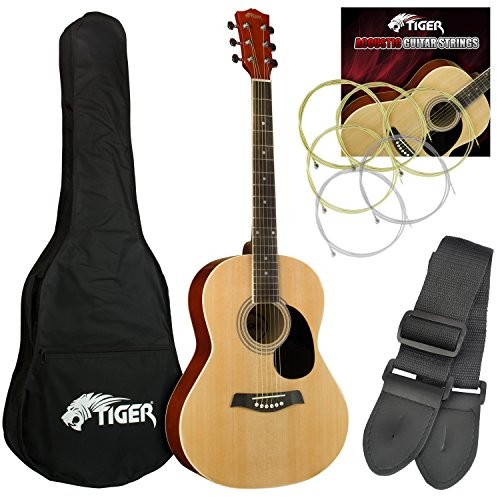 Tiger Music Tiger acg2-NT gitara akustyczna zestaw  oczywiście ACG2-NT