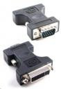 PremiumCord Adapter AV VGA na DVI Czarny kpdva-2