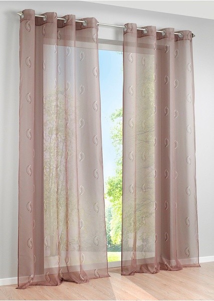 Bonprix Firana Napoli, kolorowa (1 szt.) piaskowy 971602
