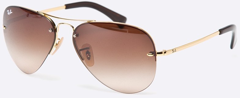 Ray Ban Okulary - - Okulary złoty 0RB3449.001.13