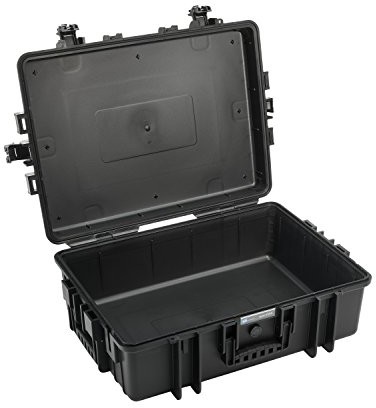 B&W International Outdoor Cases typ 6500 walizka na sprzęt fotograficzny, pusta (bez zawartości), kolor: czarny 6500/B
