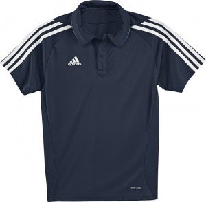 adidas Koszulka T12 CLIMACOOL Polo dziecięce niebieskie X34268