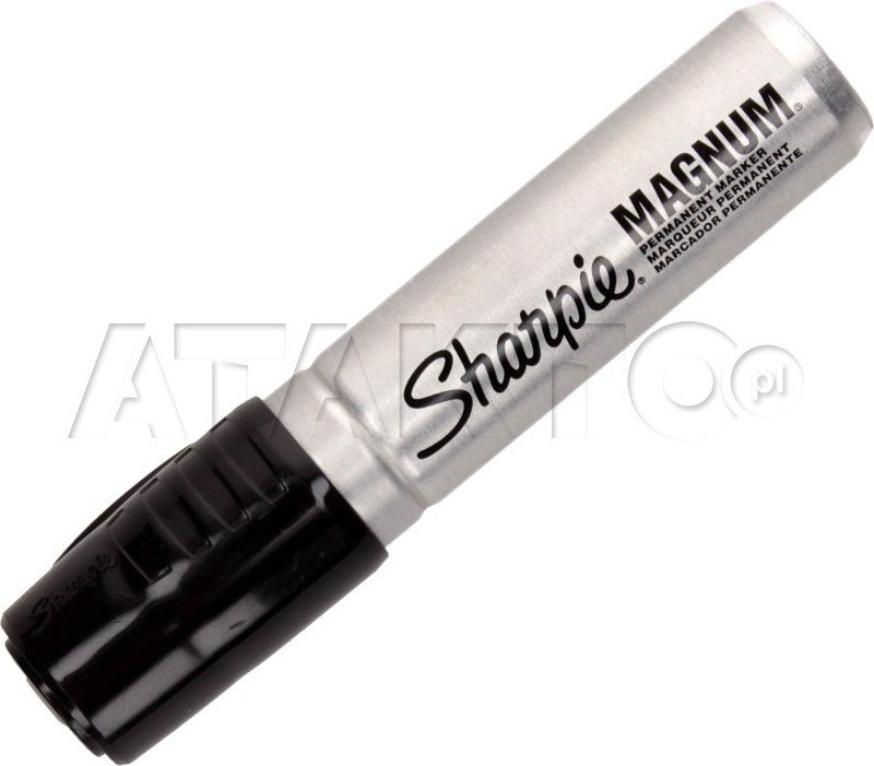 Sharpie Marker Permanentny 14.8mm czarny ścięty Magnum PM5574