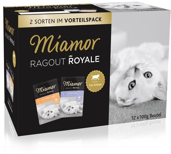 Miamor Ragout Royale Kitten mix saszetek w galaretce 12x100g