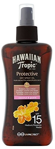 Hawaiian Tropic Protective Dry Spray Oil LSF 15, 200 ML Y00526F0