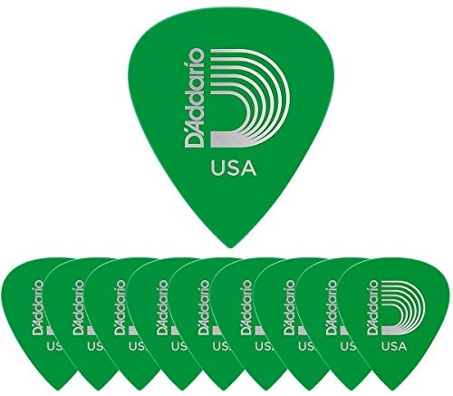 Planet Waves 6DRD1 Duralin Precision kostki do gry na gitarze, kształt standardowy 6DGN4-10