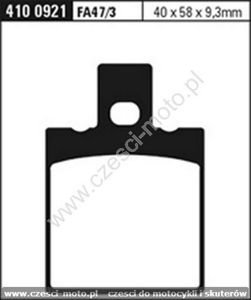 EBC Klocki hamulcowe FA047/3