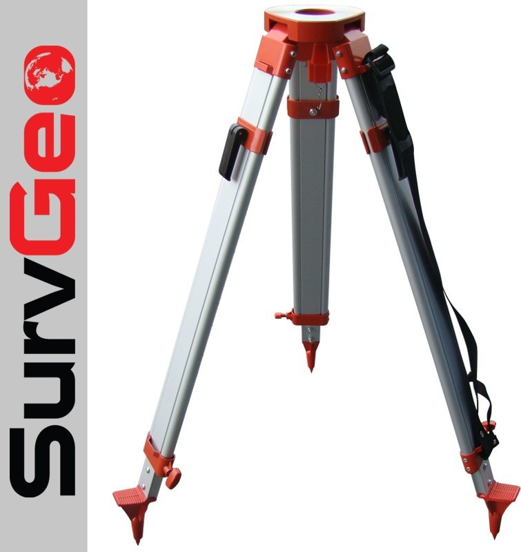 Survgeo Statyw aluminiowy średni śruby + klamry