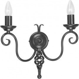 Elstead Lighting ELSTEAD HARLECH HR2A BLK, DB Kinkiet 20 / HR2A