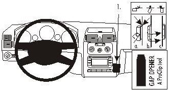 Brodit AB dla Clip do Volkswagen Touran 03-15 853417