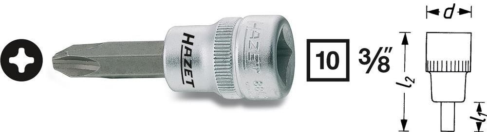 Hazet nasadka WKRTAKOWA KRZYAKOWA PH4 8806-PH4