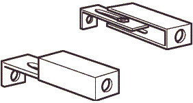 Geberit Wsporniki dystansowe DuofixBasic