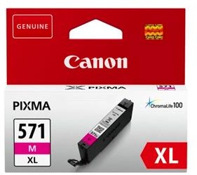 Фото - Картридж Canon CLI-571M XL tusz czerwony, zwiększona pojemność, oryginalny 