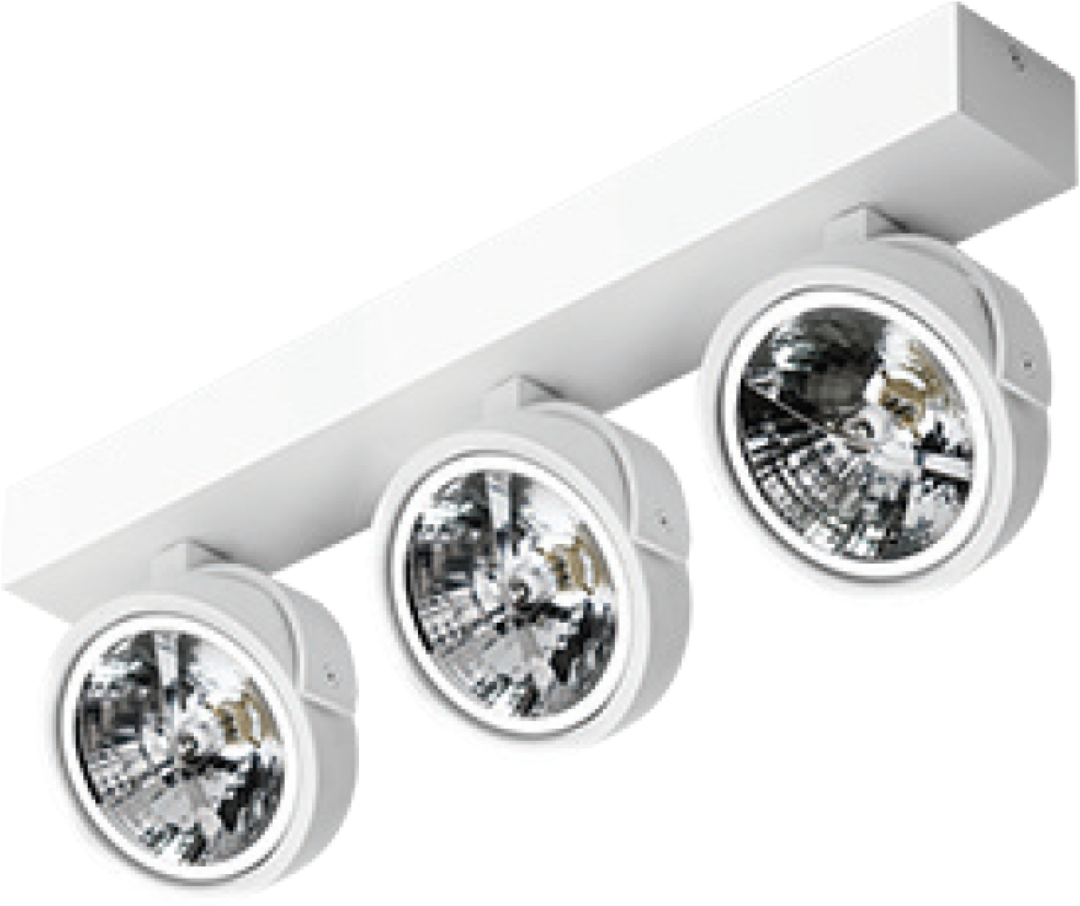Azzardo Oprawa sufitowa JERRY 3 12V GM4302-12V White Aluminium