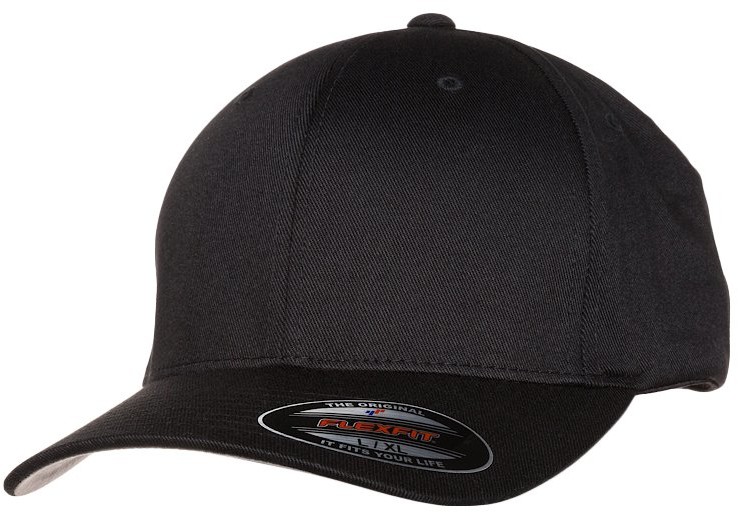Flexfit WOOLY COMBED Czapka z daszkiem black