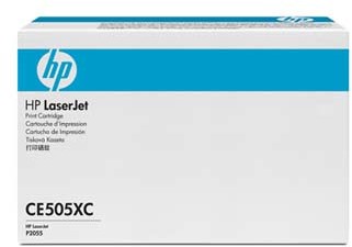 HP wkład laserowy hp CE505XC black oryginalny korporacyjny CE505XC