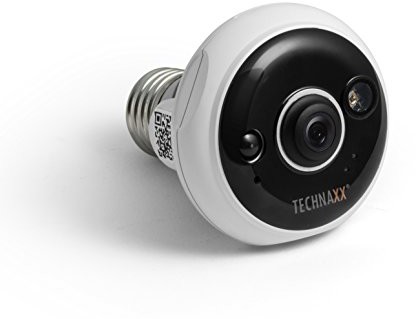 Technaxx 4583 Easy FullHD oprawa lampy E27 TX-akcesoria do kamer IP 58 Biały 4583