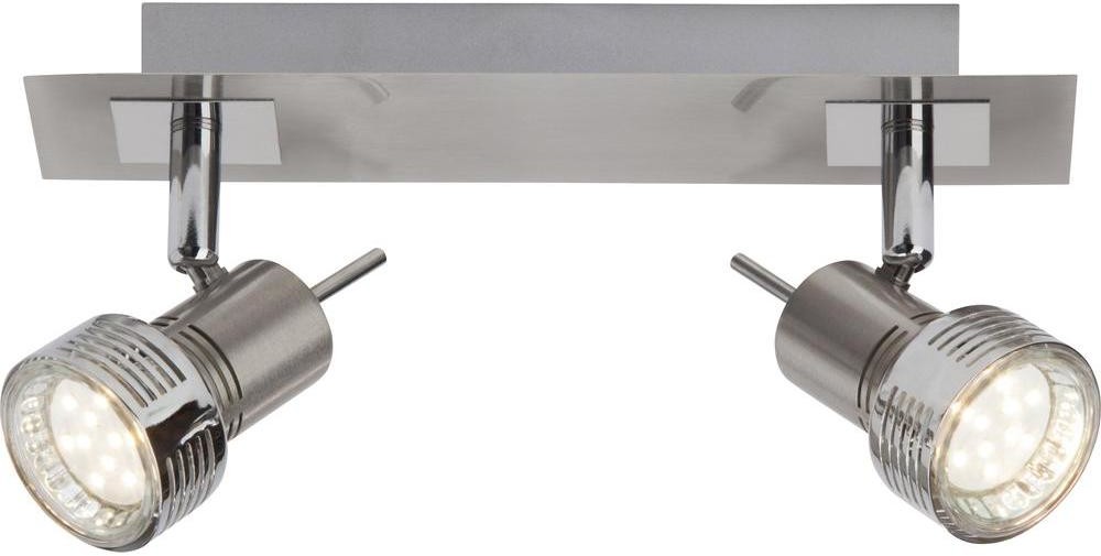 Brilliant Lampa punktowa G34729/77 GU10 (DxSxW) 14 x 10 x 10 cm Chrom (satynowy)