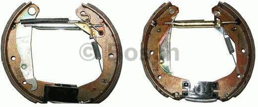 BOSCH Zesatw szczęk hamulcowych 0 204 114 509
