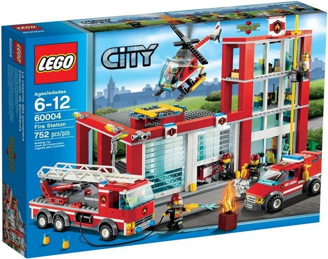 LEGO CITY - Remiza strażacka 60004