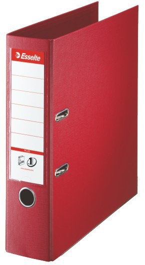 Esselte segregator XXL PLUS A4/80 CZERWONY