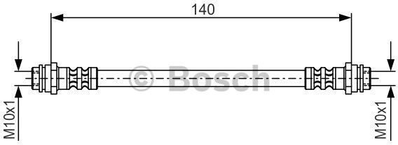 Bosch Przewód hamulcowy elastyczny 1 987 476 952