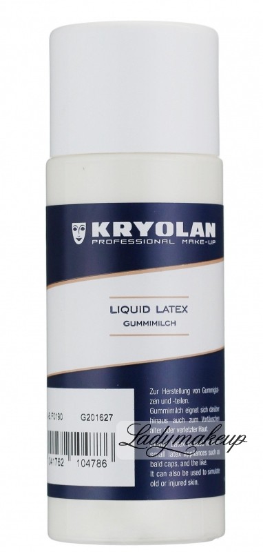 KRYOLAN Gummimilch Latex Liquid - Mleczko do efektów specjalnych - ART. 2541 KR2541