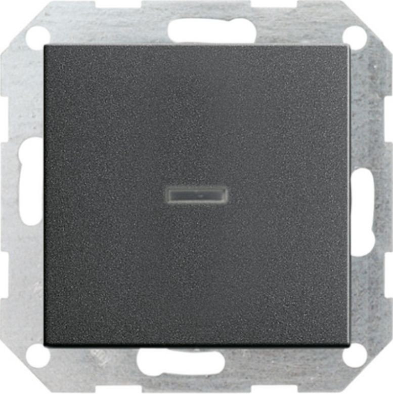 Gira 011 01135758 Łącznik Przyciskowy System 55 10 A 250 V z klawiszem uniw