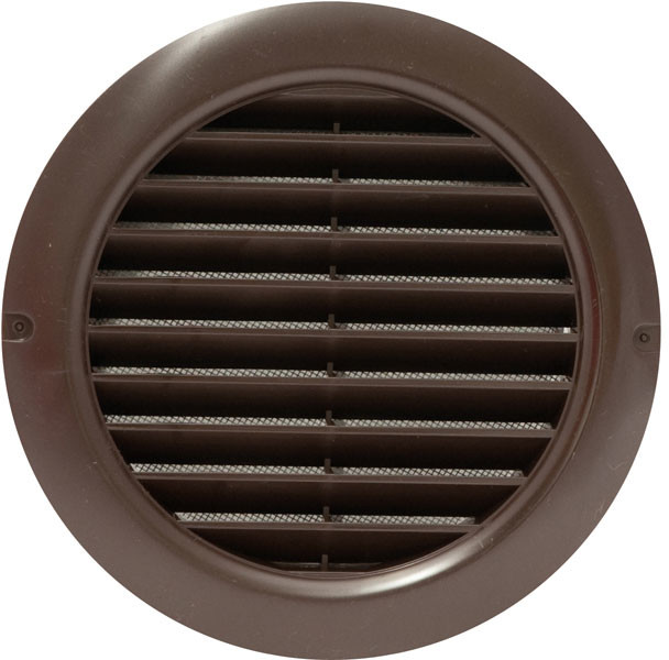 Vents Kratka wentylacyjna śr. 150 mm brązowa