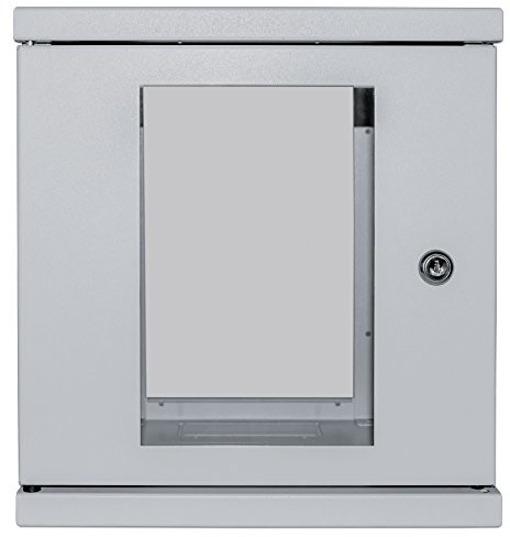 Intellinet szafka ścienna 25,4 cm, 10-calowy, 6HE, 30 cm głębokości, szary RAL 7035 711708