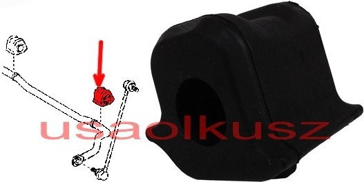 Guma stabiliza przedniego 24,5mm lewa Toyota Scion xB 2007-