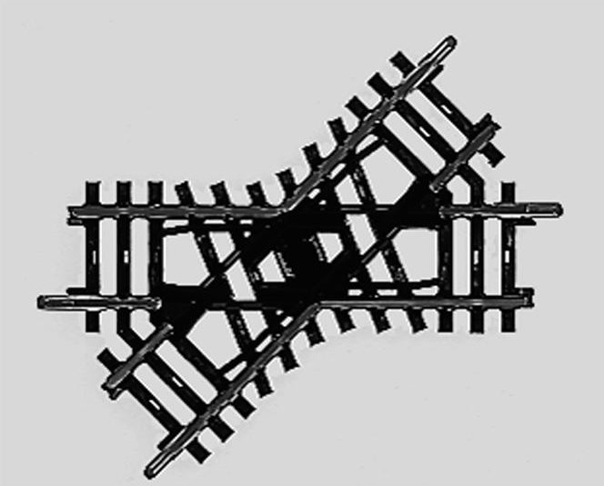 Marklin Krzyżówka 45° l=90mm 2258