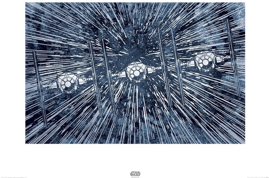 Pyramid Posters Star Wars The Force Awakens TIE Fighters - reprodukcja PPR40643