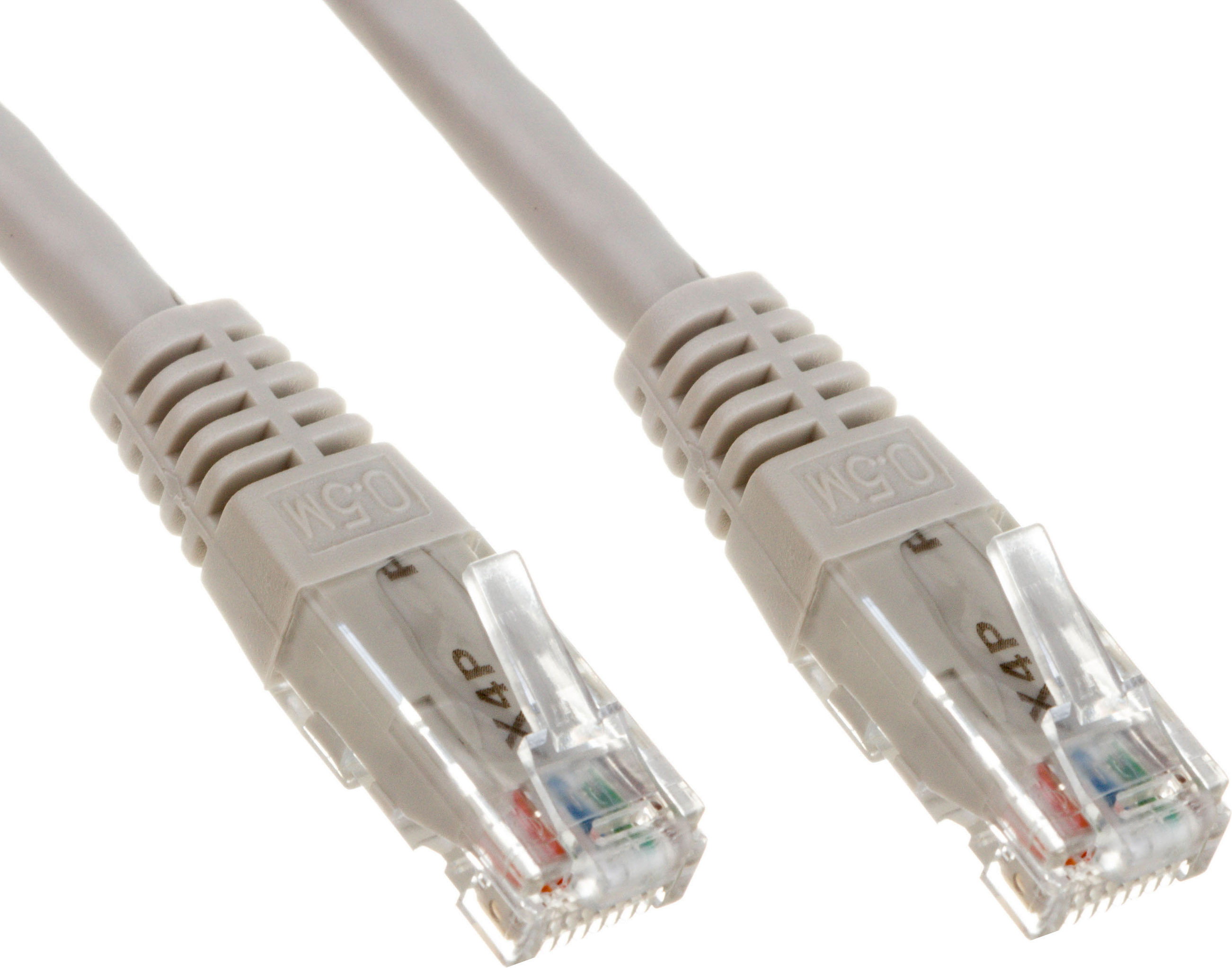 Value Patchcord RJ-45, kat.6, U/UTP, szary - 0.5m (21.99.0900)