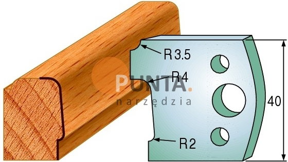 CMT UTENSILI Art. 690.130 - NOŻE i OGRANICZNIKI 40 mm 691.130