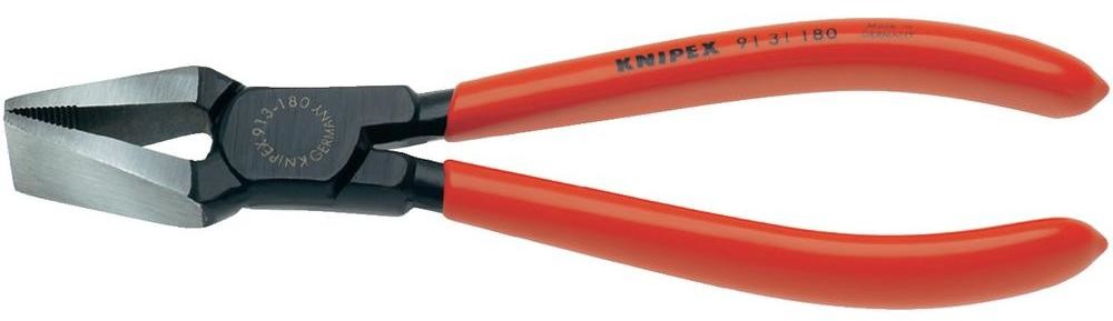 Knipex Szczypce do łamania szkła 91 31 180 stal narzędziowa 245 g