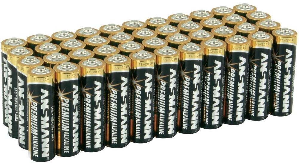 Ansmann Baterie AA 1502-0003 1.5 V Alkaliczno-manganowe 44 szt