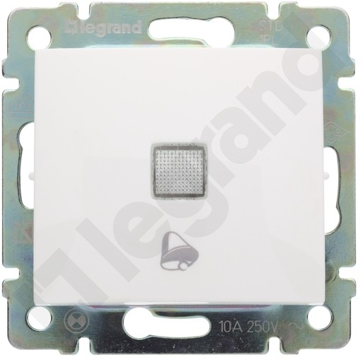 Legrand Valena przycisk jednobiegunowy,podświetlany,dzwonkowy 774215