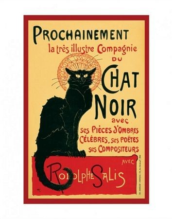 Pyramid Posters Chat Noir - reprodukcja PPR43013