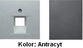 Merten System M ANTRACYT Pokrywa TELEFON X1 1XUAE 298314