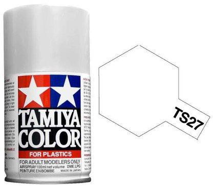 Tamiya Spray TS-27 Matt White / 100ml 85027