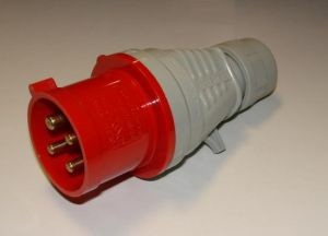 SIŁA Wtyka 32A 4 bolce