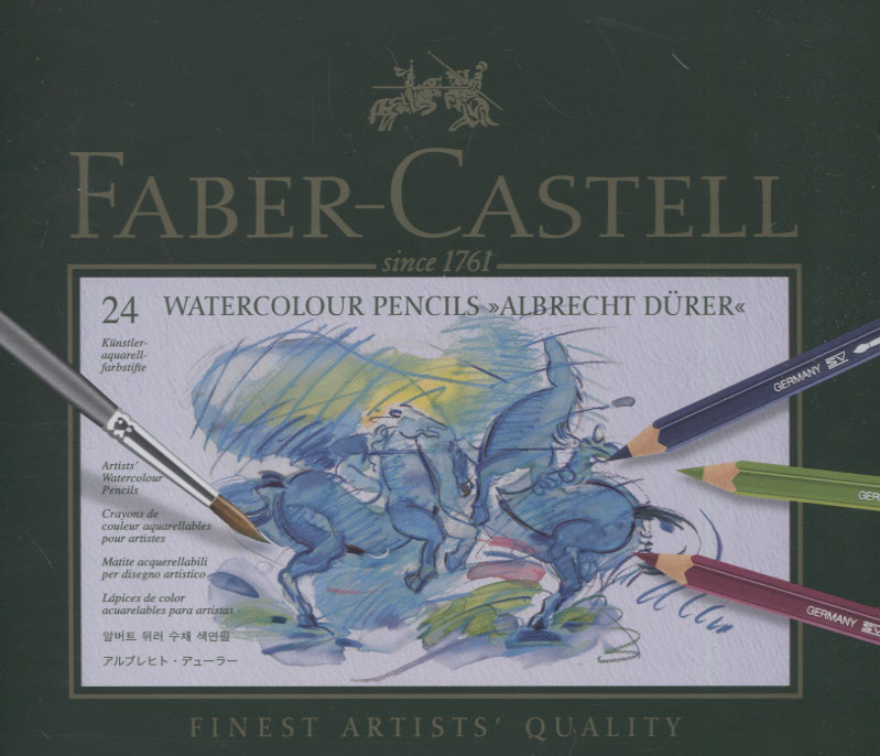 Faber-Castell Kredki akwarelowe 24 kolory 117524