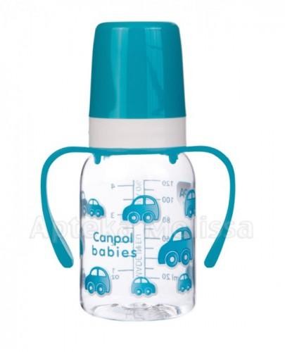 Canpol babies Butelka 120 ml z uchwytami 11/821 1 szt 9053922
