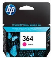 Hewlett-Packard Tusz HP 364 Vivera do Photosmart 5510/5515/7510, C5380/6380 | 300 str. | magenta CB319EE#BA3