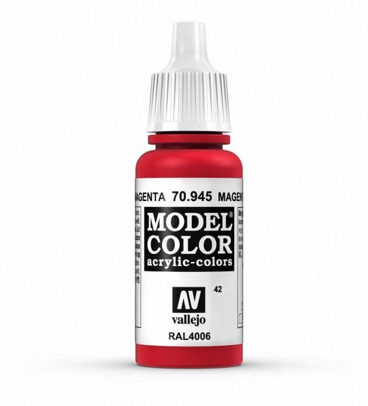 VALLEJO Farba Nr42 Magenta Matt 17ml