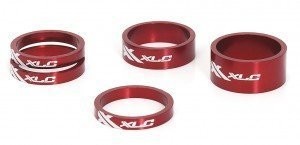 XLC Rozszerzenie Kierownicy Xlc A-Head Spacer Set As-A02 3 X 5/1 X 10/1 X 15 Mm 1 1/8 Cala, Czerwona, 2500531507 (2500531507_rot)
