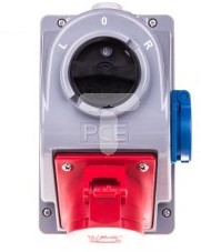 PCE Zestaw instalacyjny z gniazdem 16A 5p L-0-P) COMBO-POL 960615511 PCE 0001-00000-65089
