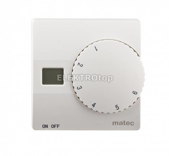 Zamel MATEC Regulator temperatury natynkowy - manualny RTS-01A