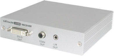 Cypress CA-DVI250R Odbiornik DVI+Audio po CAT5 250 [CA-DVI250R]